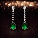 Elegant earrings with emeralds S (4).webp