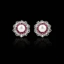 Pearl Rosette Stud Earrings S (3).webp