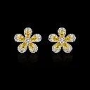 Celeste Floral Emerald Studs S (2).webp