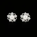 Pearl Rosette Stud Earrings S (3).webp