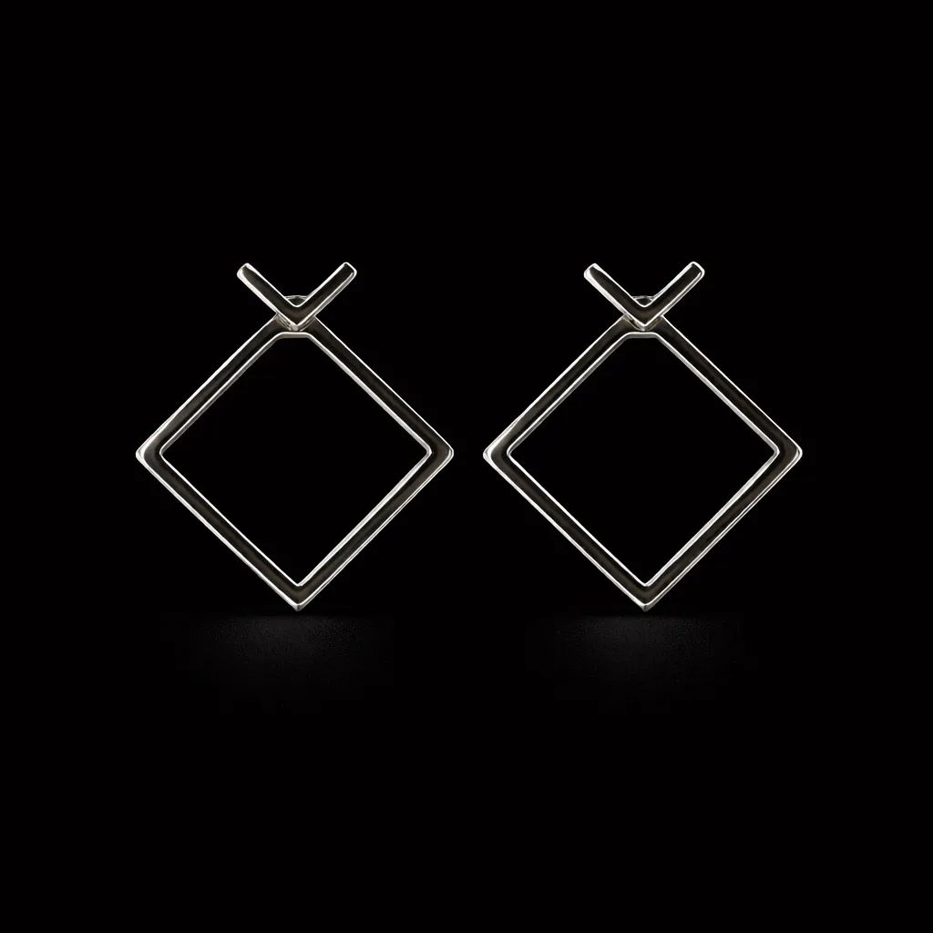 Geo Frame Stud Earrings S (3).webp