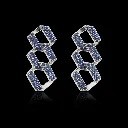 Azure Link Stud Earrings S (3).webp
