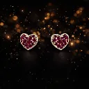 Ruby Heart Stud Earrings S (2).webp