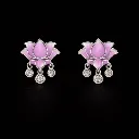 Lotus Charm Stud Earrings S (4).webp