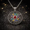 Zodiac pendant with colorful gemstones S (1).webp