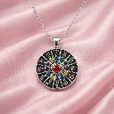 Zodiac pendant with colorful gemstones S (2).webp