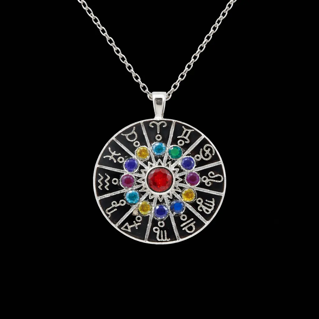 Zodiac pendant with colorful gemstones S (3).webp