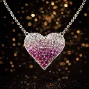 Heart-shaped gemstone pendant S (1).webp