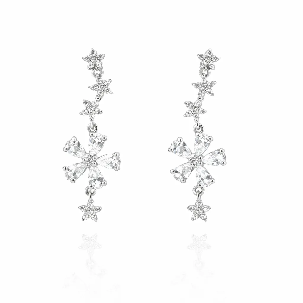 Eterna Starflower Earrings (TKC-S925-ER-0026)