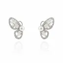 Aurelia Pearl Butterfly Earrings (TKC-S925-ER-0027)