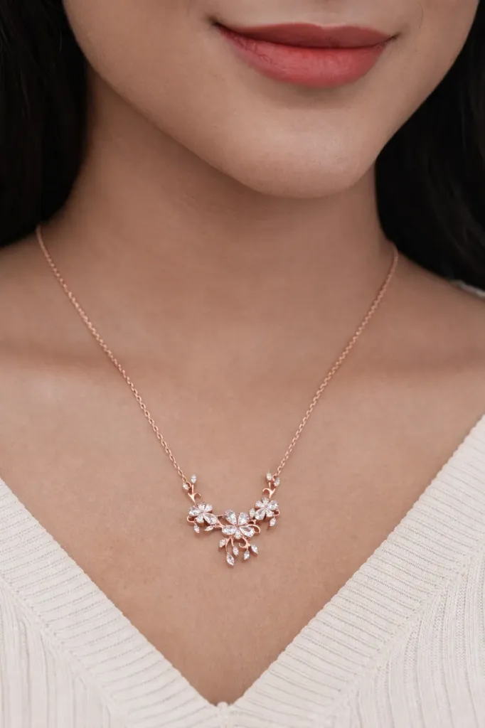 Aurora Floral Pendant