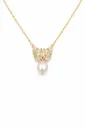 Butterfly Grace Pearl Pendant