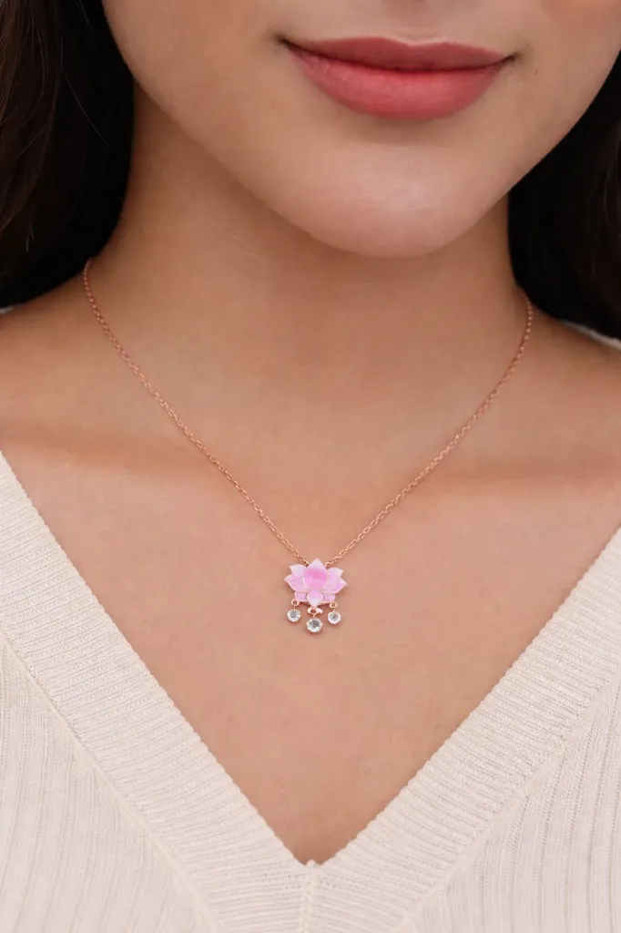 Lotus Whisper Pendant