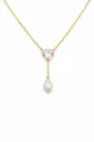 Luna Drop Pearl Pendant