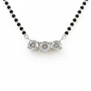 Trinity Spark Mangalsutra Pendant (TKC-S925-P-0010)