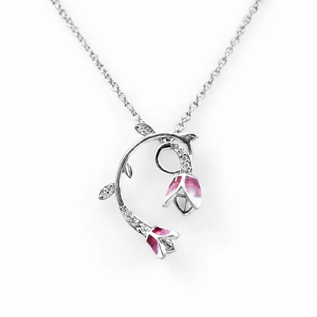 Eterna Blossom Vine Pendant (TKC-S925-P-0017)