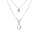 Eterna Infinity Duo Pendant (TKC-S925-P-0022)