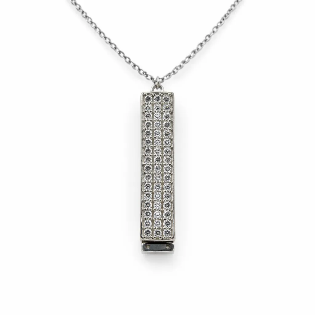 Eterna Radiance Bar Pendant (TKC-S925-P-0034)