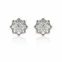 Celestia Star Cluster Stud Earrings (TKC-S925-ER-0021)